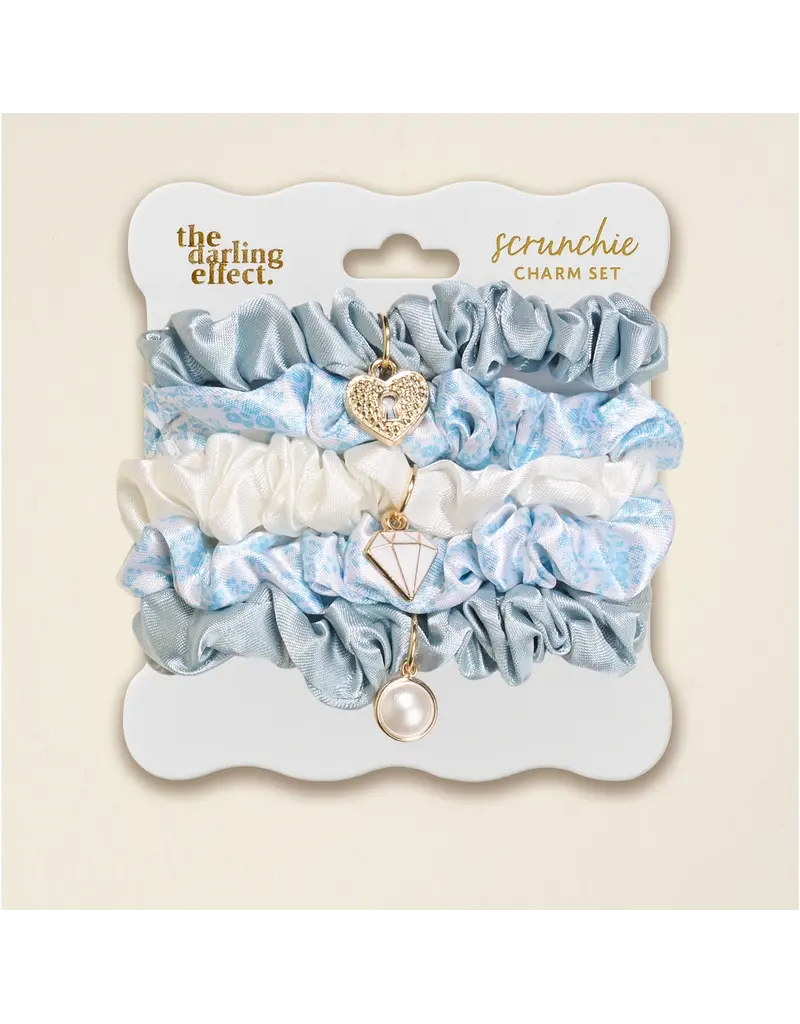 Bridal Charm Scrunchie Set