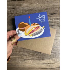 Jersey Style Birthday Card