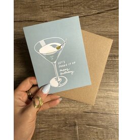 Dirty Martini Birthday Card *Scratch & Sniff*