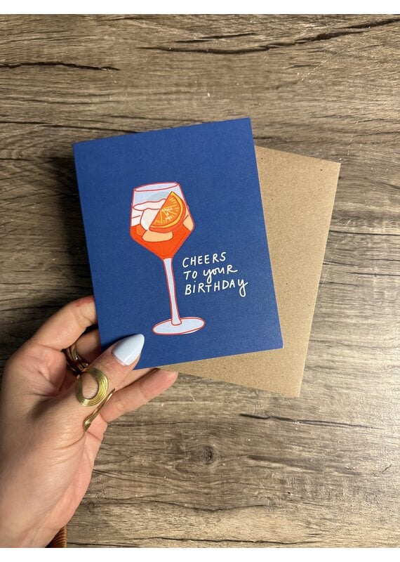 Aperol Spritz Birthday Card *Scratch & Sniff*