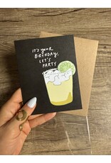 La Familia Green Margarita Birthday Card *Scratch & Sniff*