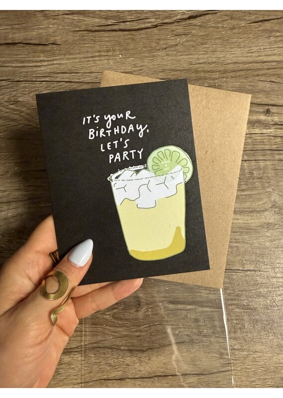 Margarita Birthday Card *Scratch & Sniff*