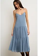 Remi Flowy Tiered Midi Dress