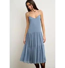 Remi Flowy Tiered Midi Dress