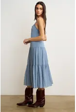 Remi Flowy Tiered Midi Dress