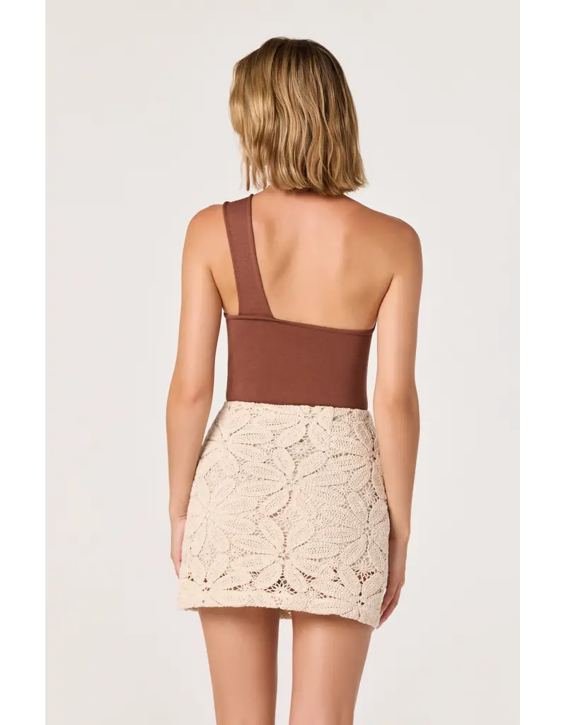 ASTR Ania One-Shoulder Knit Top