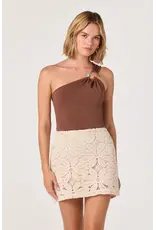 ASTR Medina Crochet Mini Skirt