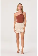ASTR Medina Crochet Mini Skirt