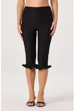 ASTR Amalie Ruffle Hem Capri Pants