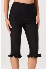 ASTR Amalie Ruffle Hem Capri Pants