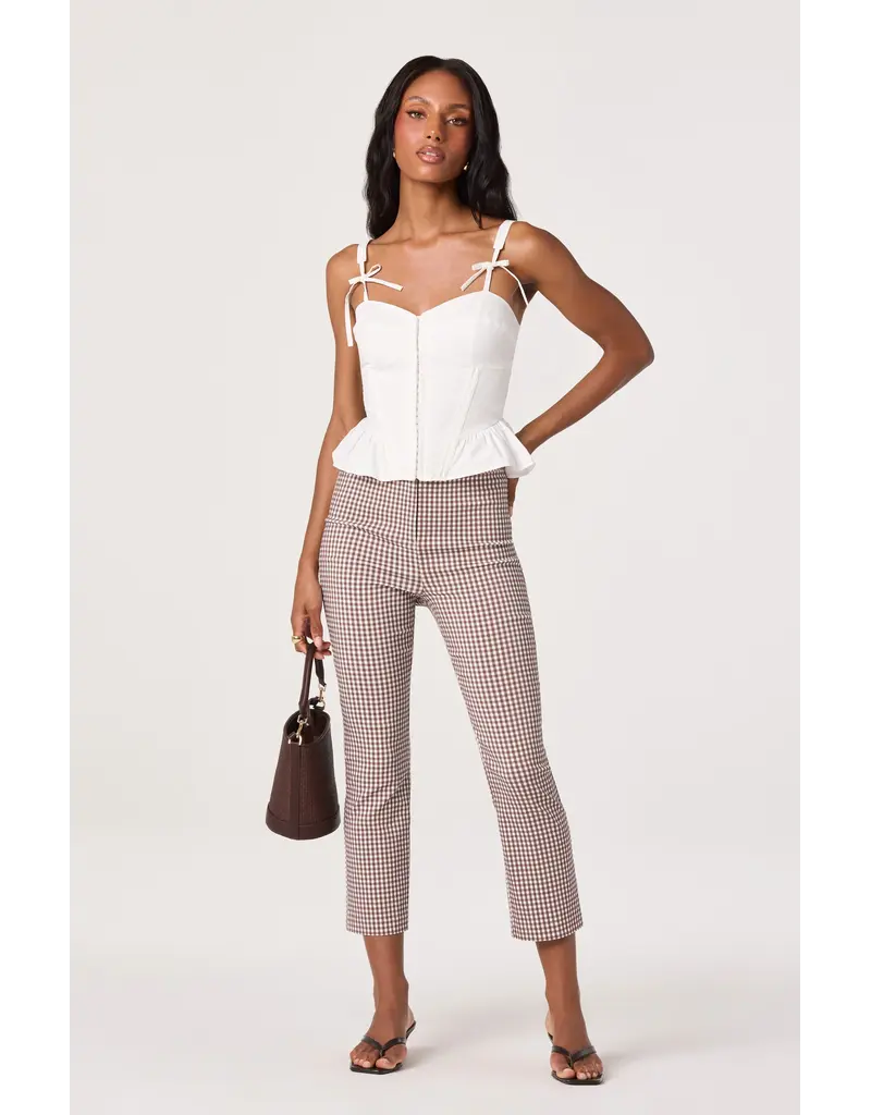 ASTR Alma Kick-Flare Cropped Pants