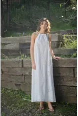 Pretty Garbage Dariah Eyelet Maxi Dress