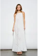 Pretty Garbage Dariah Eyelet Maxi Dress