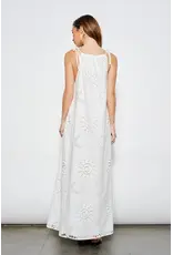 Pretty Garbage Dariah Eyelet Maxi Dress