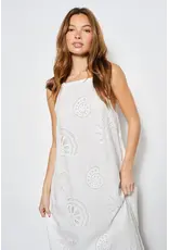 Pretty Garbage Dariah Eyelet Maxi Dress