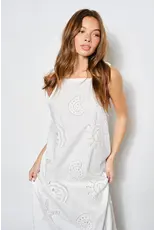 Pretty Garbage Dariah Eyelet Maxi Dress