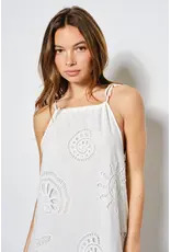 Pretty Garbage Dariah Eyelet Maxi Dress