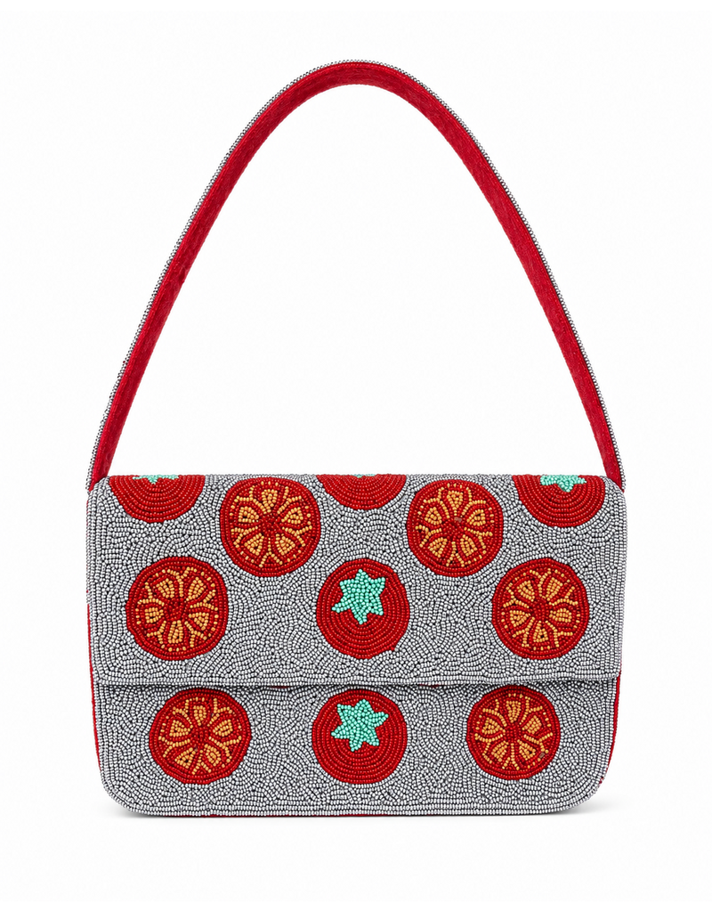 Naples Lux Little Miss Marinara Beaded Handbag