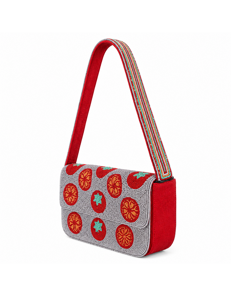 Naples Lux Little Miss Marinara Beaded Handbag