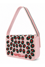 Naples Lux Pimento Party Beaded Handbag