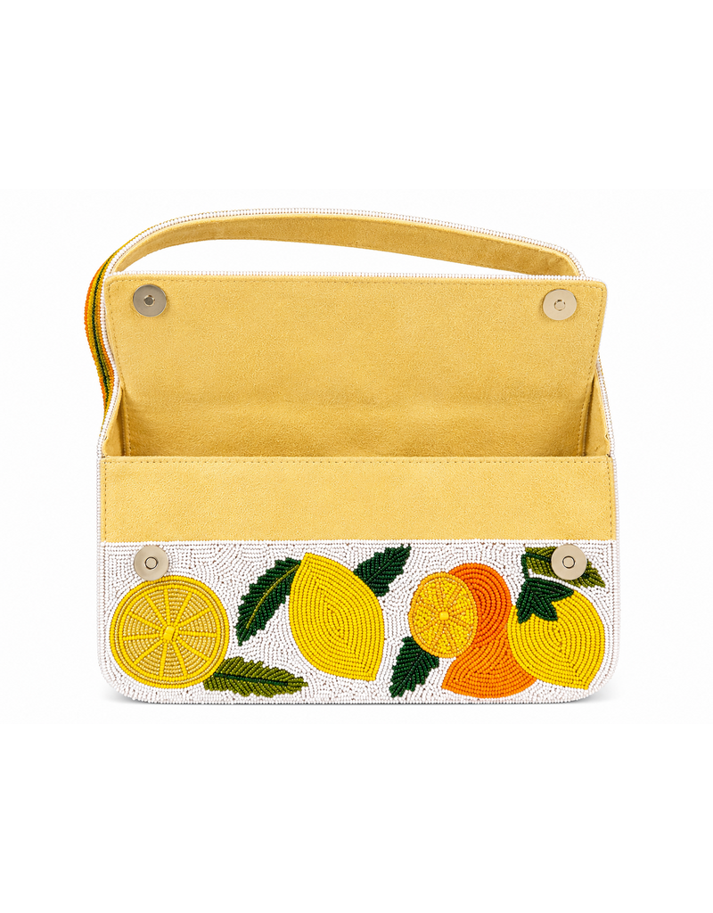 Naples Lux Citrus Spritz Beaded Handbag