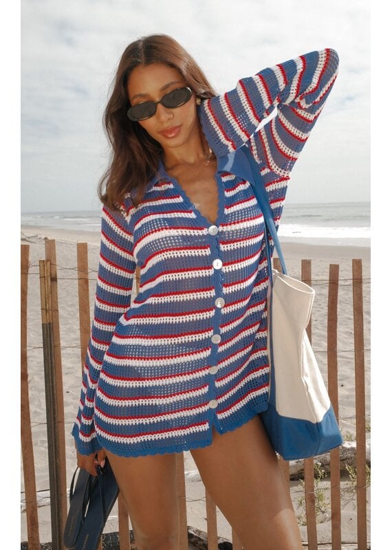 Show Me Your Mumu Button Up Coverup