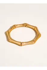 Flanerie Alun 18K Gold Non-Tarnish Bangle