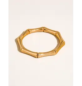 Flanerie Alun 18K Gold Non-Tarnish Bangle