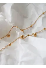 Flanerie Brisse 18K Gold Non-Tarnish Y Necklace