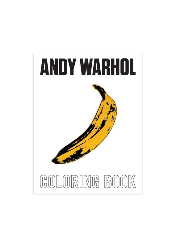 Andy Warhol Coloring Book & Colored Pencil Set