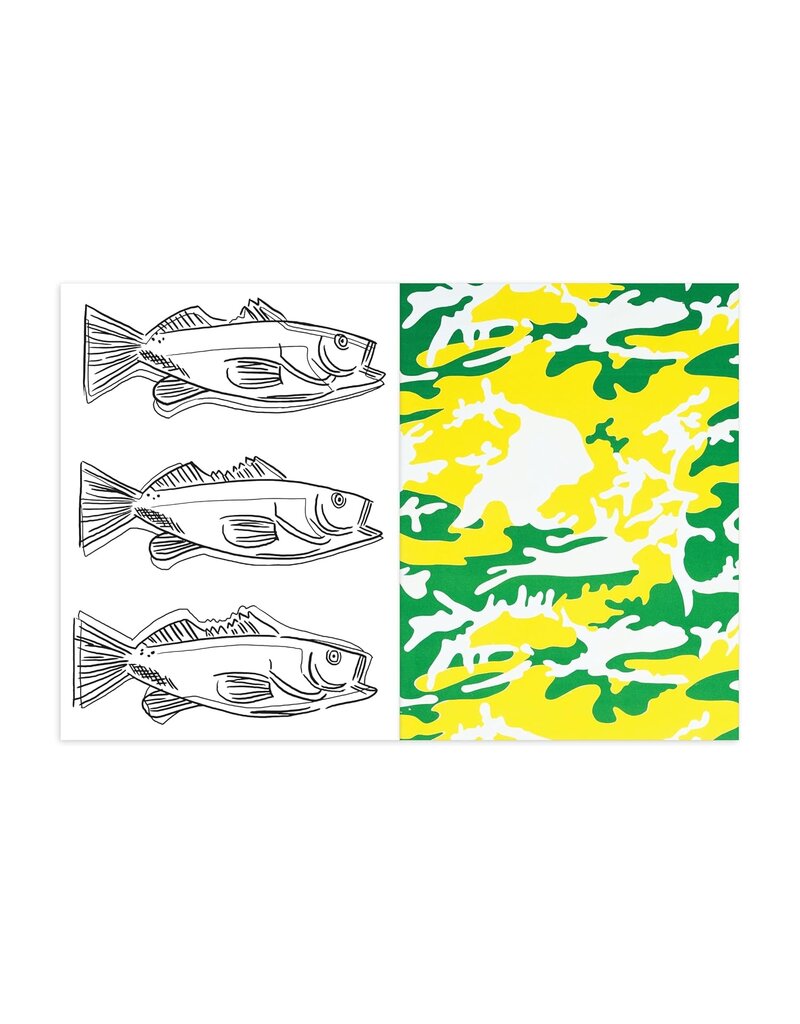 Andy Warhol Coloring Book & Colored Pencil Set