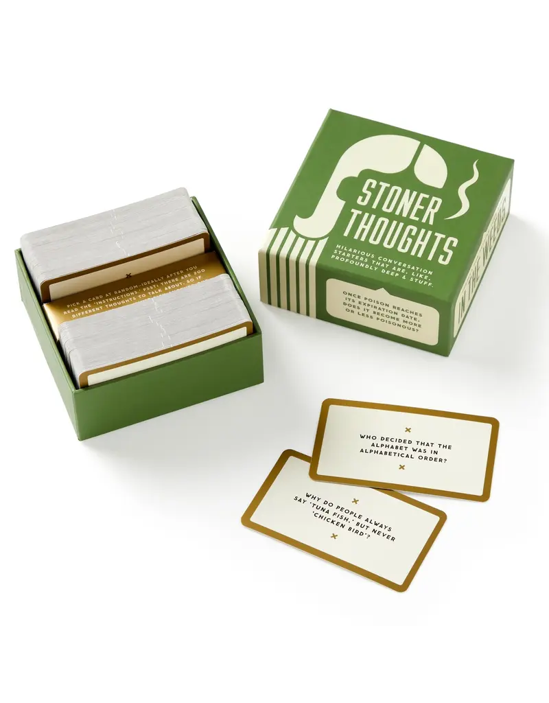 Stoner Thoughts Conversation Starter Deck
