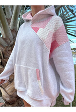 Sunkissed Coconut Marco Quilted Patchwork Hoodie & Shorts Set