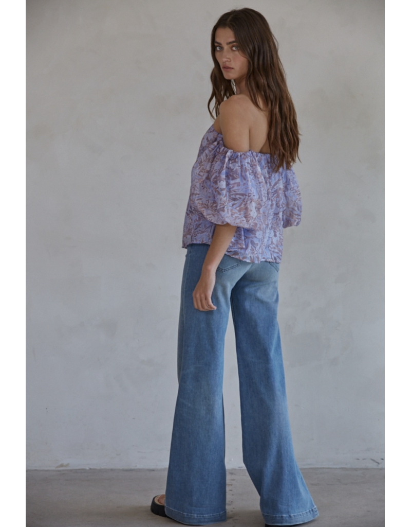 By Together Fae Floral Off Shoulder Top