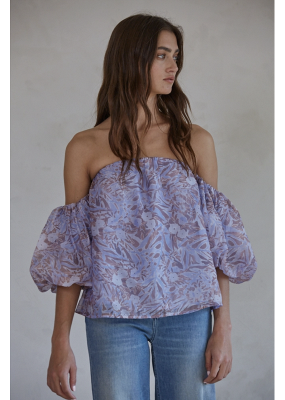 By Together Fae Floral Off Shoulder Top