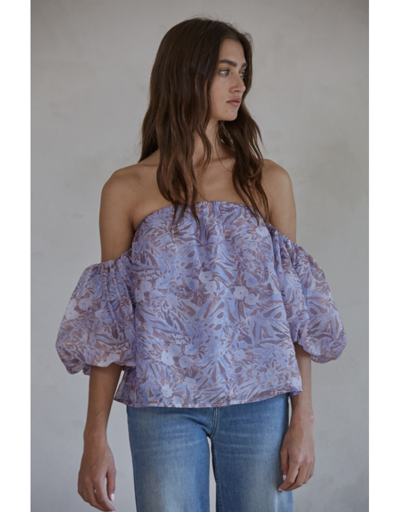 By Together Fae Floral Off Shoulder Top
