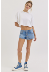 Cello Jeans Low Rise Buttoned Shorts