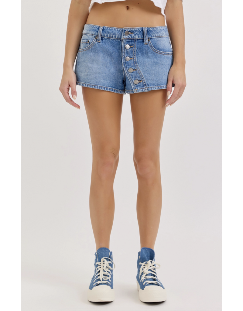 Cello Jeans Low Rise Buttoned Shorts