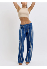 Cello Jeans Low Baggy Jean with Distressed Details