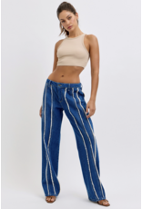 Cello Jeans Low Baggy Jean with Distressed Details