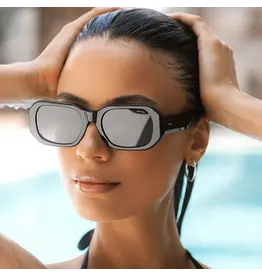 FREYRS Eyewear Onyx Acetate Women's Rectangular Sunglasses