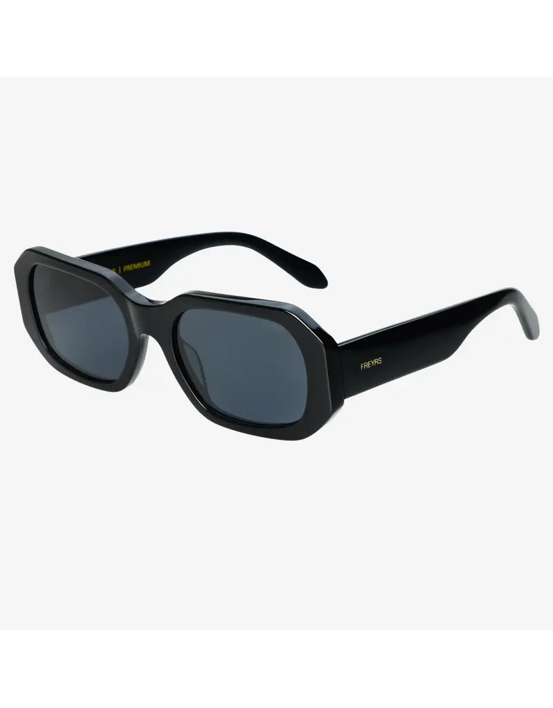 FREYRS Eyewear Onyx Acetate Women's Rectangular Sunglasses