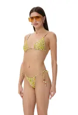 AFRM Capri Beaded Bikini Top