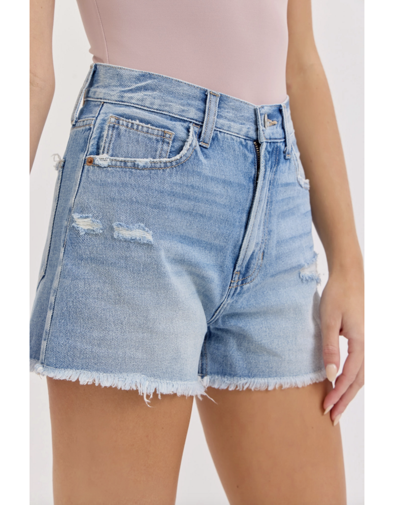 Cello Jeans High Rise Mom Short with 3" Inseam