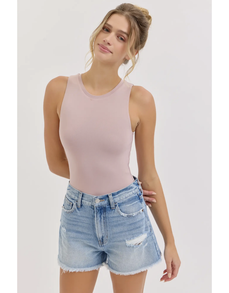 Cello Jeans High Rise Mom Short with 3" Inseam