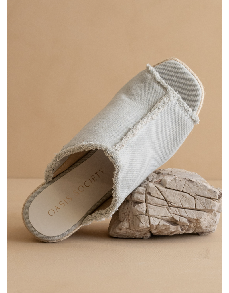 The Verona Denim Wedge