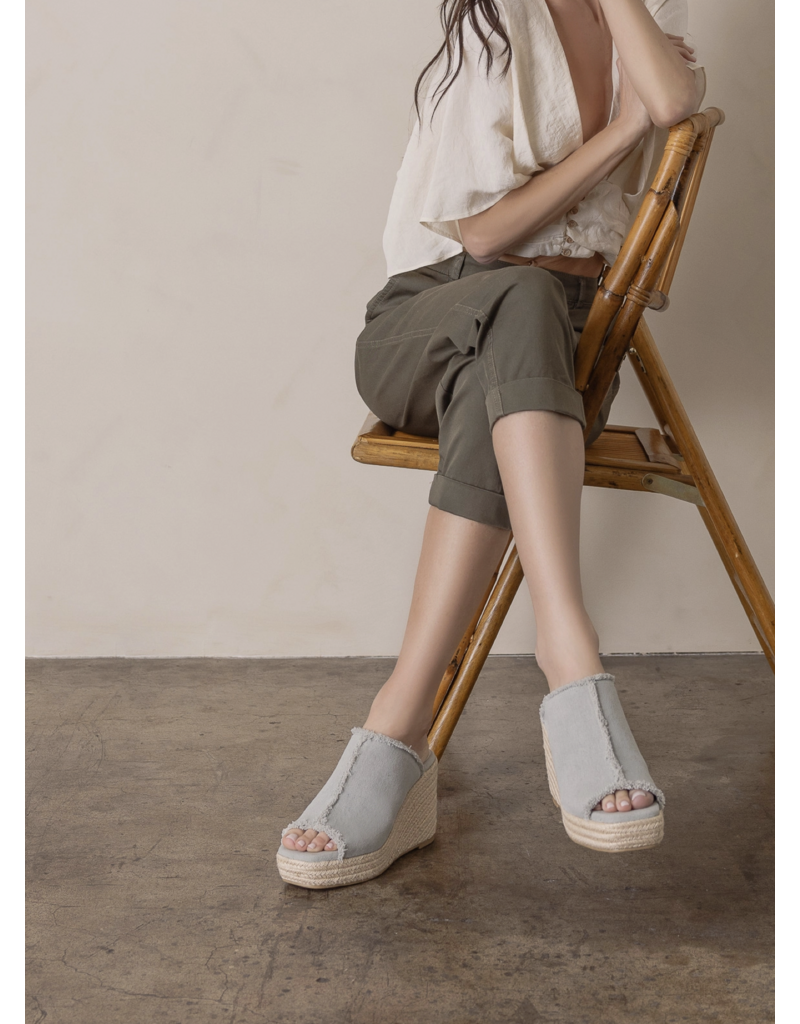 The Verona Denim Wedge