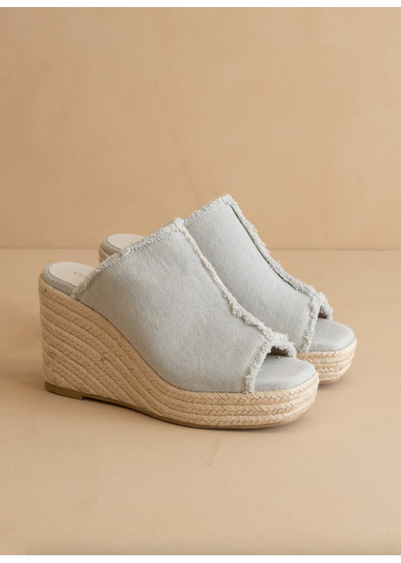 The Verona Denim Wedge