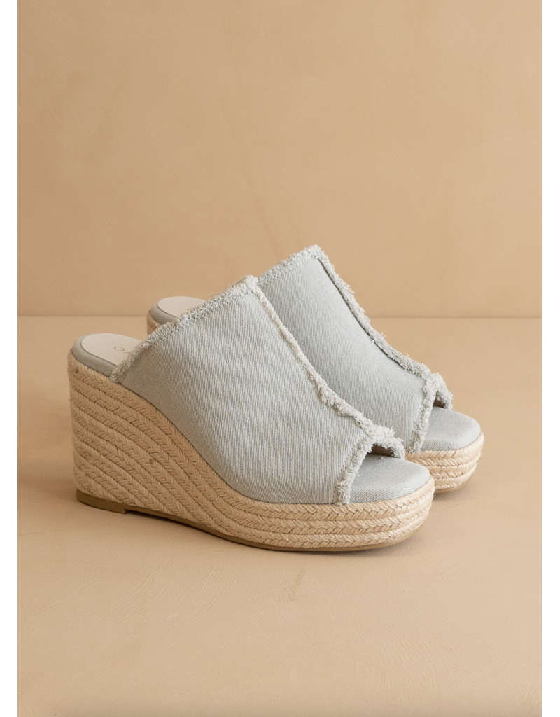 The Verona Denim Wedge