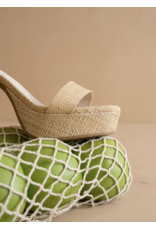 The Olympia Raffia Platform